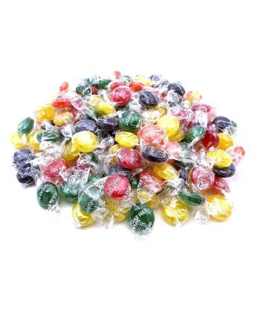 Funtasty Sugar Free Fruit Buttons Hard Candy | Assorted Flavors | Individually Wrapped | 1lb Bulk Pack - Buy Online on GoSupps.com