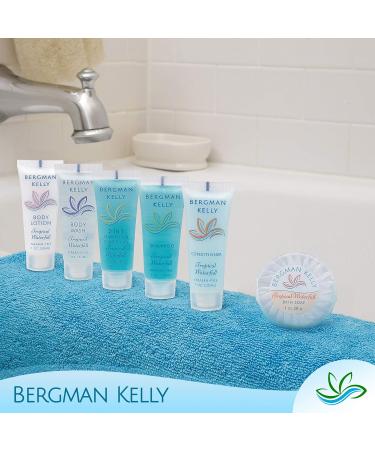 BERGMAN KELLY Travel Size Lotion 1 fl oz 100 PK Tropical Waterfall | Invigorating Body Lotion for Guests | Small Size Hotel Toiletries Bulk Pack - Buy Online on GoSupps.com