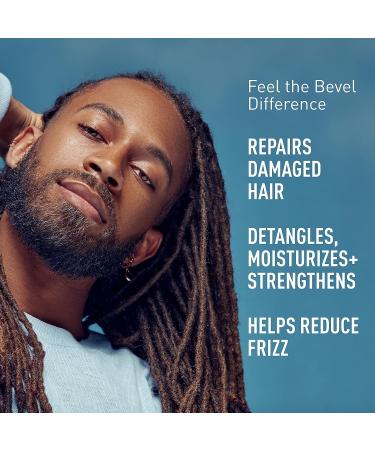 Bevel Men's Leave In Conditioner with Hemp Seed Oil and Biotin - 7 Oz Curly Hair Styler - Buy Online on GoSupps.com