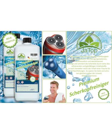 JaTop Shaving Head Cleaner 1000ml Refill for Philips Jet Clean Shavers - International Shipping Available - Buy Online on GoSupps.com