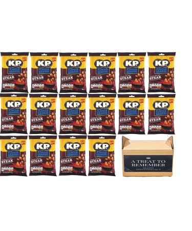 KP Flavour KRAVERS Flame Grilled Steak Peanuts 65G (Pack of 16) | High in Fibre | by SHANZA DEPARTMENTAL'S - Buy Online on GoSupps.com