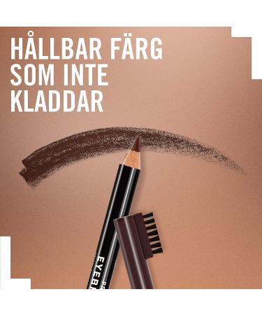 Rimmel London Professional Eyebrow Pencil 004 Black Brown - 0.05 oz | Long-lasting Precision - Buy Online on GoSupps.com