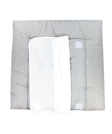 Tuptam Changing Pad with 2 Terry Covers - Model Mar02579 Constellation White/Gray 75x85 cm - Premium Baby Care Essentials - Buy Online on GoSupps.com