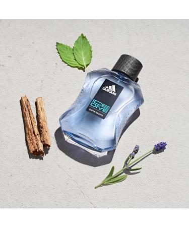 Adidas Ice Dive Eau de Toilette 3.3 fl oz (Pack of 1) Notes of Lavender Sandalwood and Vanilla Men's Fragrance Long Lasting Sporty Fragrance Travel Size 3.4 Fl Oz (Pack of 1) Eau De Toilette - Buy Online on GoSupps.com