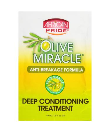 African Pride Olive Miracle Deep Conditioning Treatment 1.5oz