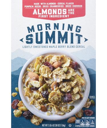General Mills Morning Summit Cereal, Maple Berry, 38 Oz