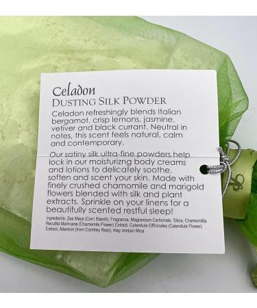 Lady Primrose Celadon Dusting Silk Powder in Logo Sachet Bag Refill 3 Ounces - Buy Online on GoSupps.com