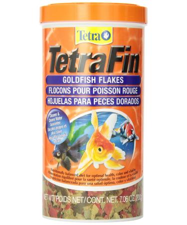 Tetra Goldfish Flakes 7.06oz 200g Bilingual 200 g (Pack of 1) Goldfish Flakes