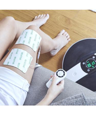 Revitive Medic Knee Circulation Booster - Drug-Free Relief for Knee Pain & Achy Legs - Reduce Swollen Feet - Single Pack - Buy Online on GoSupps.com