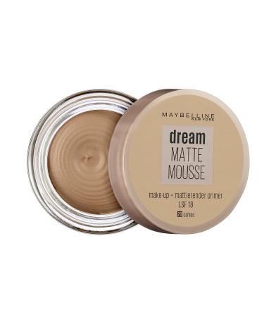 Maybelline Dream Matte Mousse Make-Up No. 20 Cameo - Mattifying Foundation (Pack of 2) | Shop Internationally - Buy Online on GoSupps.com
