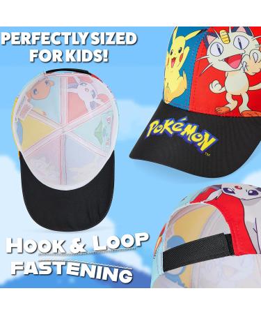 Shop Pokemon Baseball Cap for Kids | Snapback & Bucket Hats - Multi-Color Pikachu Designs - Buy Online on GoSupps.com
