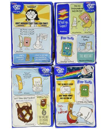 Pop Tarts Variety Pack  Frosted FRUIT Flavors: Strawberry  Blueberry  Cherry  and Raspberry. Bundle of 4-8 Count Boxes  1 of Each Flavor. Great Care Package or Gift - Buy Online on GoSupps.com
