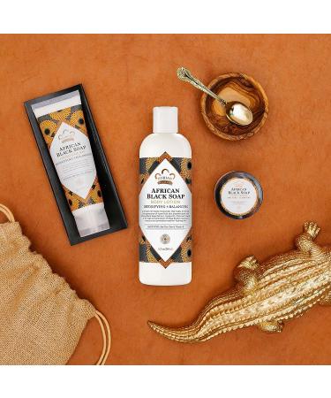 Nubian Heritage African Black Soap Body Lotion 13 oz - Paraben Free Moisturizer for Dry Skin - Buy Online on GoSupps.com