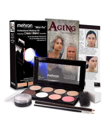 Mini-Pro Student Makeup Kit - Fair/Olive by Mehron Makeup - Buy Online on GoSupps.com