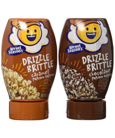Kernel Season's Drizzle Brittle, Variety Pack, 13.1 oz, Pack of 2 Popcorn Variety Pack 13.1 Ounce (Pack of 2)
