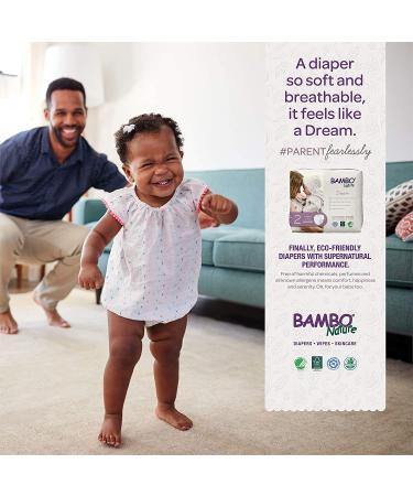 Bambo Nature Premium Eco-Friendly Baby Diapers (SIZES 1 TO 6 AVAILABLE)  Size 4  27 Count- Pack of 6 Size 4 (162 Count) 162 - Buy Online on GoSupps.com