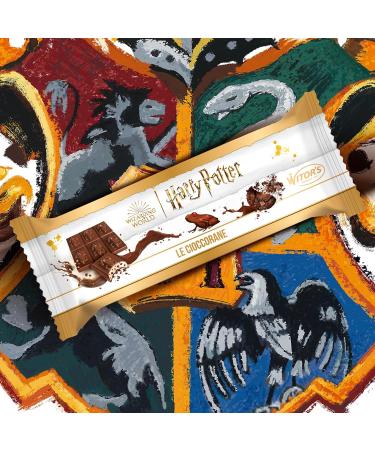  Witor'S WITOR'S - Harry Potter - Cioccoranes - Milk chocolate bar with milk cream filling and cocoa biscuit crumb - Fine chocolate - 300g - Buy Online on GoSupps.com