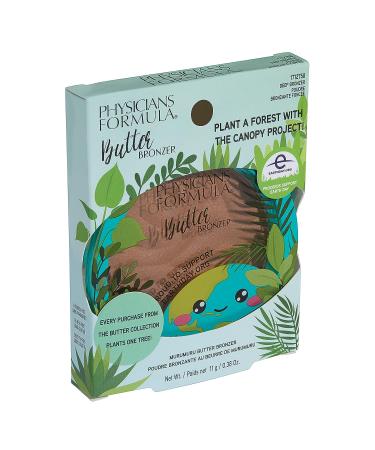 Physicians Formula Earth Day Butter Bronzer Deep Bronzer - Clean Beauty, Dermatologist Tested, Vegan & Cruelty-Free - Buy Online on GoSupps.com