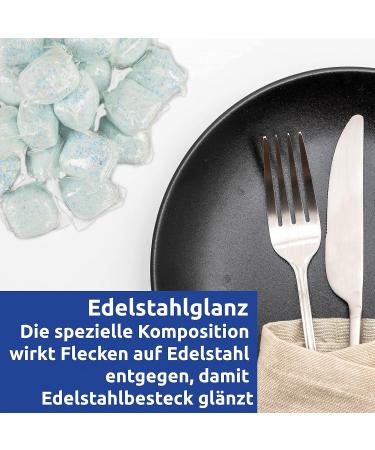 Resch Cleanix Plastic-Free Dishwasher Tabs - 500 Count | Phosphate-Free Water-Soluble Film | Eco-Friendly Cleaning Solution - Buy Online on GoSupps.com