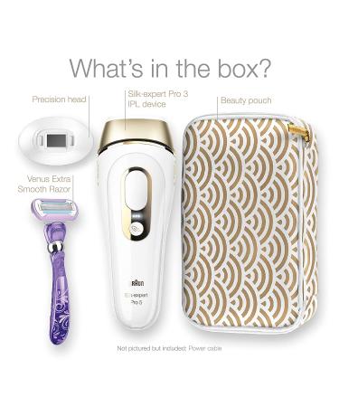 Braun IPL Hair Removal Pro 5 PL5137 for Women and Men | Venus Swirl Razor | Long-Lasting Hair Reduction for Body & Face - Buy Online on GoSupps.com