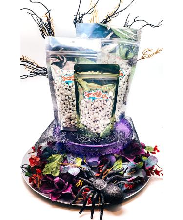 Spooky Eye Toppers - 4 oz Resealable Stand Up Candy Bag for Halloween Baking Decorations - Buy Online on GoSupps.com