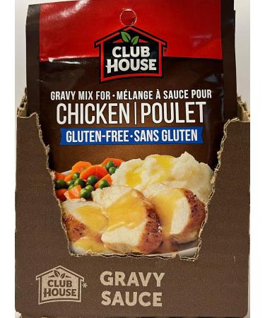 Club House Dry Sauce/Seasoning/Marinade Mix Chicken Gravy Gluten-Free 25g Case Pack 18 Count - Buy Online on GoSupps.com