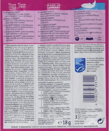 Vita Power Cat Stick Mini 18g - Premium Cat Treats for Healthy & Happy Cats | International Shipping Available - Buy Online on GoSupps.com