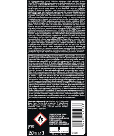 Syoss Pure Volume Foam Strengthener 250ml - Volumizing Hair Styling Treatment - Buy Online on GoSupps.com
