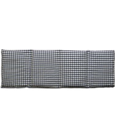 Organic 4-Chamber Spelt Pillow 20x60cm - Eco-Friendly Blue-White Heat Cushion with Organic Filling & Fabric - Buy Online on GoSupps.com