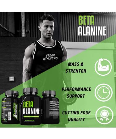 Beta Alanine 1500mg - 120 Capsules Amino Acid Supplement for Men & Women - Buy Online on GoSupps.com