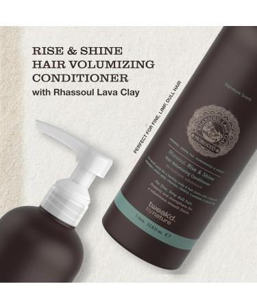 Tweak’d by Nature Rise & Shine Hair Volumizing Conditioner: Strengthens & Moisturizes Fine Hair Cruelty Free 33.8 oz - Smooth & Tangle-Free - Buy Online on GoSupps.com