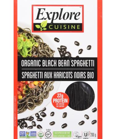 Explore Cuisine Black Bean Spaghetti 6 Count
