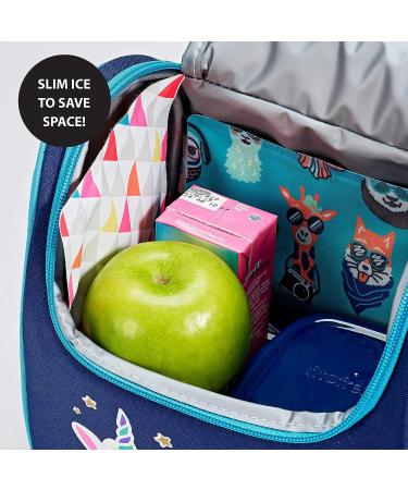 Fit + Fresh Cool Coolers Reusable Soft Ice Packs for Baby Bags - 2PK, Multicolor - Buy Online on GoSupps.com