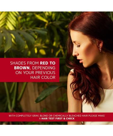 Orientana Organic Henna Hair Color - Mahogany Red | 100% Vegan & Natural Plant-Based Powder | 100g for Lustrous Long Hair - Buy Online on GoSupps.com