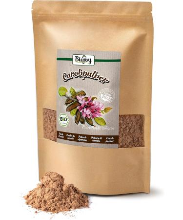 Biojoy Organic Carob Powder (1 kg) Carob flour pure and without additives (Ceratonia siliqua) - Buy Online on GoSupps.com
