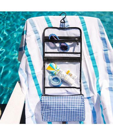 SCOUT Beauty Burrito Hanging Toiletry Organizer - 3 Compartment Cosmetic Bag by David Checkham - Buy Online on GoSupps.com