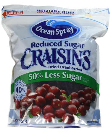 Ocean Spray Reduced Sugar Craisins Dried Cranberries, 43 oz.