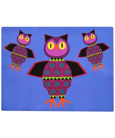 Silicone Kids Placemat Set - Colorful & Non-Slip Design for Eating at Home, Restaurant or Travel - Washable & Mess-Free - Set of 2 - Buy Online on GoSupps.com