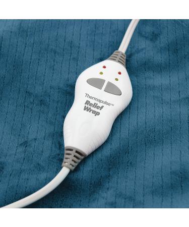 Ontel Thermapulse Relief Wrap Extra Long Heat Wrap Blue - Soothing Heat Therapy - Buy Online on GoSupps.com