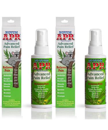 4 oz Advanced Pain Relief Spray for Muscles and Joints (4 Ounce (2 Pack))