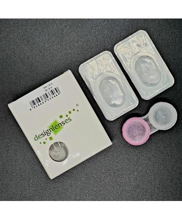 Buy Bright White Halloween Purge Costume UV Light Contact Lenses - Soft Black Light Color 1 Pair - Buy Online on GoSupps.com