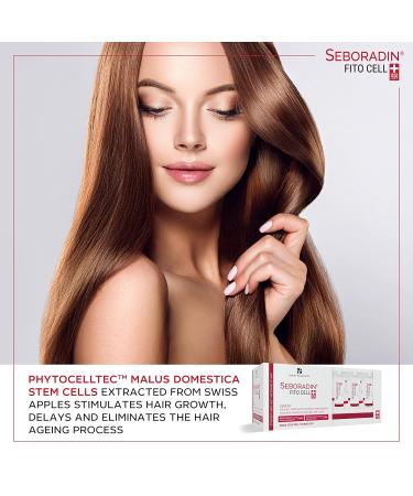 Seboradin Hair Loss & Regrowing Serum with Swiss Stem Cell Technology - Phytocelltec for Men & Women - 15 Tubes x 6g - Effective Hair Growth Treatment - Buy Online on GoSupps.com