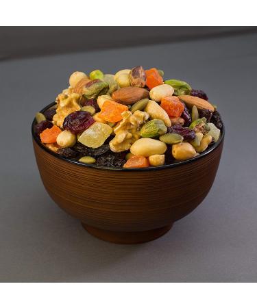 PREMIUM ORCHARD Fruit and Nut Trail Mix (18 oz) - Delicious Fruit Nut Blend for Snacking - Buy Online on GoSupps.com