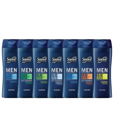 Buy Suave Men 2-in-1 Shampoo & Conditioner Ocean Charge - 12.6 Fl Oz (Pack of 1) | International Shipping Available - Buy Online on GoSupps.com