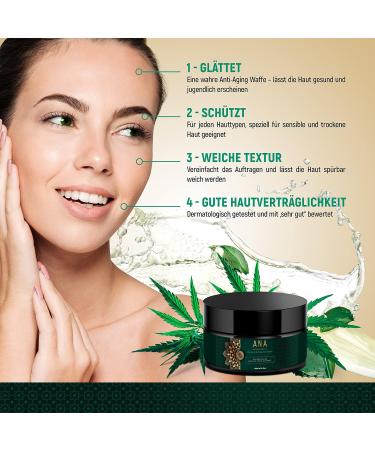 Organic Moossalbe with Aloe Vera & Hyaluronic Acid - Anti-Aging Face Care - 100ml Natural Cosmetics Made in Germany - Day & Night Care - Buy Online on GoSupps.com