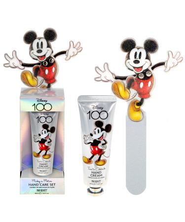MAD Beauty Disney 100 Years of Wonder Hand Care Set  Mickey Mouse Hand Cream & Nail File  Vanilla Scented & Enriched with Shea Butter  Hydrating & Nourishing  Great Self-Care Gift