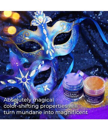 Chameleon Mica Powder - Epoxy Resin Color Pigment 16 Colors Set - Holographic Multicolor Mica Powder - Buy Online on GoSupps.com