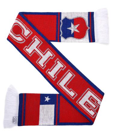 Chile Soccer Knit Scarf