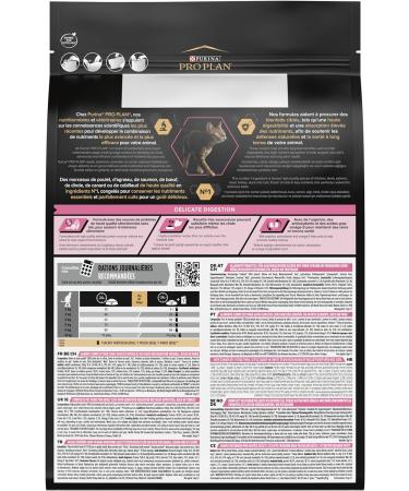 PRO PLAN Adult 1+ Delicate Digestion Turkey Dry Cat Food 3kg - Buy Online on GoSupps.com