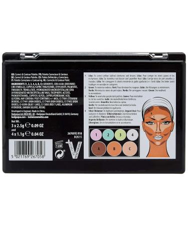 Technic Correct and Contour Makeup Palette - Perfect Concealing & Contouring for Flawless Skin | International Shipping Available - Buy Online on GoSupps.com